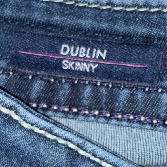 Vigoss Dark Blue Ankle Skinny Jeans - Picture 4 of 14